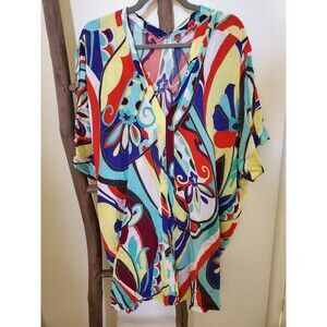 Josie Natori swim cover up / caftan